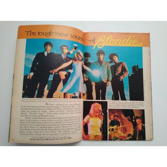 Taxi Tony Danza TV Show SuperMag Magazine Blondie Debbie Harry Band 1979 Retro - Picture 6 of 10